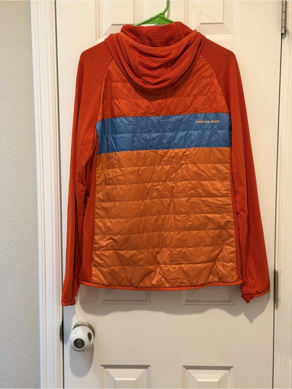 cotopaxi Orange Jacket with Blue Chest Stripe - Picture 2 of 2